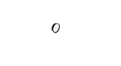 C1-05A Tappo corrimano plastica Ø 42 C1 disegno