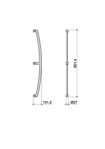 R2-73A Irrigidimento colonna zincato disegno