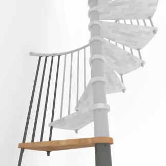 Gradino aggiuntivo per scala Spiral Smart Grigio Faggio