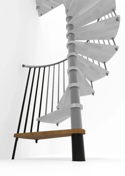Gradino aggiuntivo per scala Spiral Smart Nero Quercia