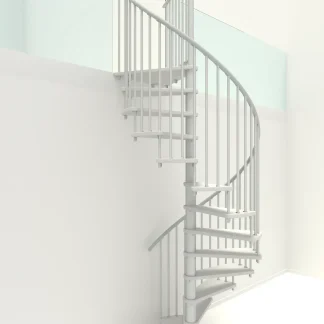 Scala a chiocciola Spiral Smart Bianco Bianco