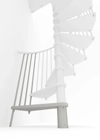 Gradino aggiuntivo per scala Spiral Smart Bianco Bianco