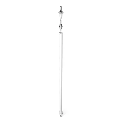 Piede a terra L. 1300 R2 R2-170A-BI Bianco