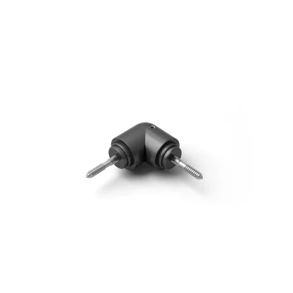 Snodo corrimano plastica Ø 42 C1 C1-10A-NE Nero