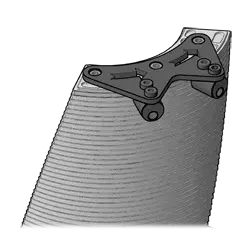 Accessorio scala chiocciola E20 kit dima foratura E20-1000A