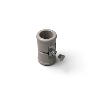 Anello passante tondo R2 colore tortora