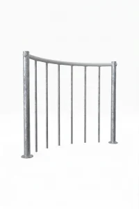 Balaustra arrotondata per scala Rondo Zink Plus