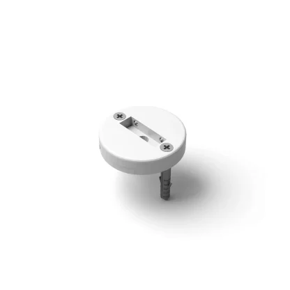 Base staffa montante esterno R1 colore bianco