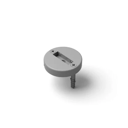 Base staffa montante esterno R1 colore grigio