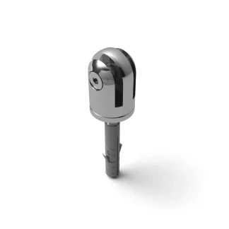 Base montante ringhiera R1 inox