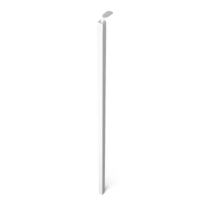 Colonna quadrata 20 x 20 per ringhiere e balaustre colore bianco