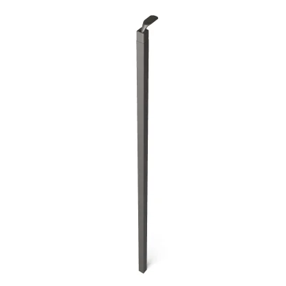 Colonna quadrata 20 x 20 per ringhiere e balaustre colore bronzo