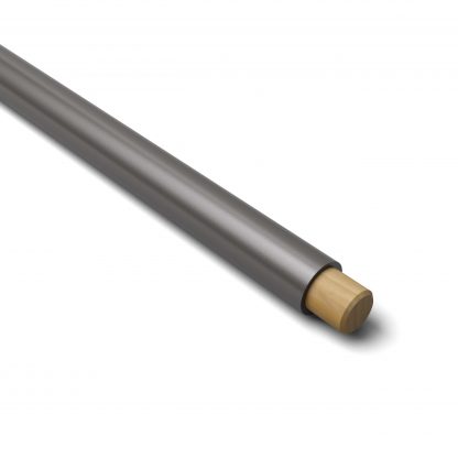 Corrimano rettilineo in plastica Ø42 C1 colore bronzo