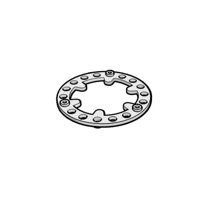 Kit flangia per gradino KIC20-516 disegno
