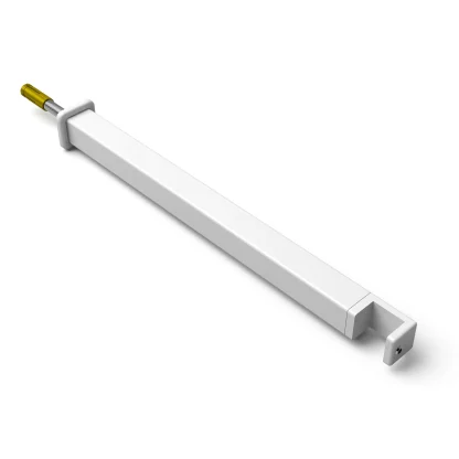 Giunto colonna parete quadrato R2 colore bianco