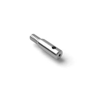 Nottolino filettato passante L. 30 R10 Inox