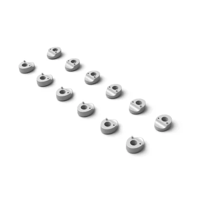 Riduttori correnti Ø6 D.6 F2 colore grigio inox