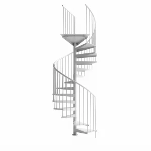 Scala a chiocciola per interni F20UK colore bianco