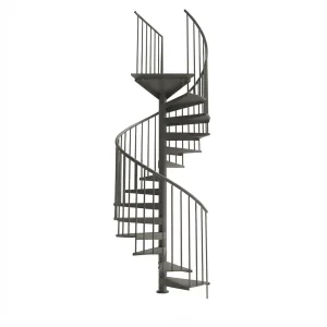 Scala a chiocciola per interni F20UK colore bronzo