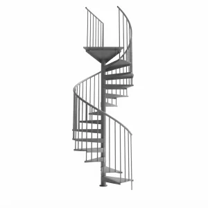 Scala a chiocciola per interni F20UK colore grigio