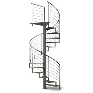 Scala chiocciola C20 GM Gradino Metallo Bronzo