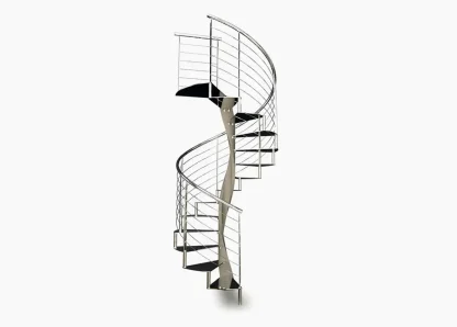 Scala a chiocciola elicoidale modello e20 gm