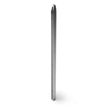 Montante per ringhiera R1 inox lucido