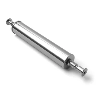 Supporto gradino Ø38 R1 inox lucidato